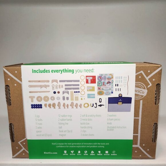 KiwiCo Kiwi Crate Science Kit FISHING ROD GAME Building set Engineering BRAND NE - Picture 5 of 7
